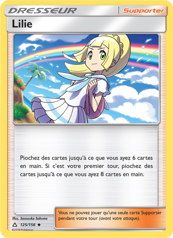 Lilie 125 — Ultra Prism (French Pokémon TCG card)