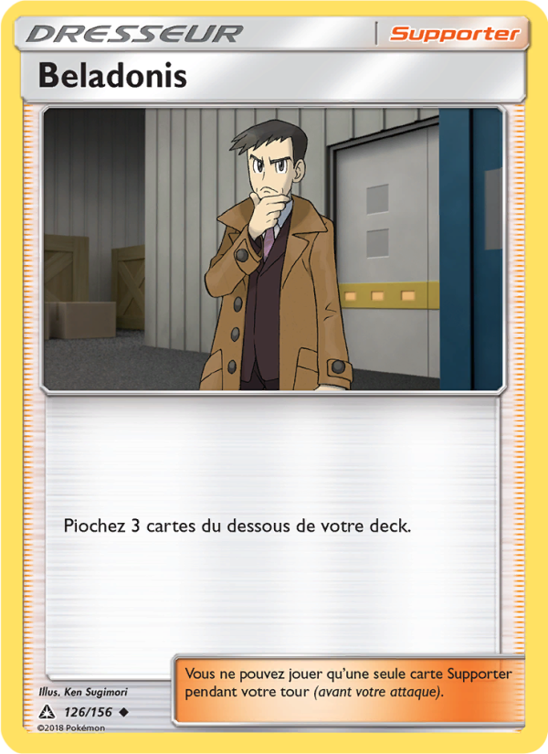 Beladonis 126 — Ultra Prism (French Pokémon TCG card)