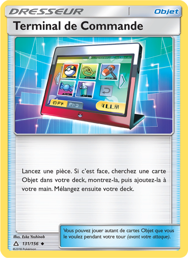 Terminal de Commande 131 — Ultra Prism (French Pokémon TCG card)