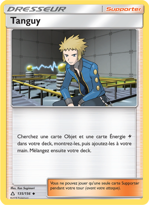 Tanguy 135 — Ultra Prism (French Pokémon TCG card)