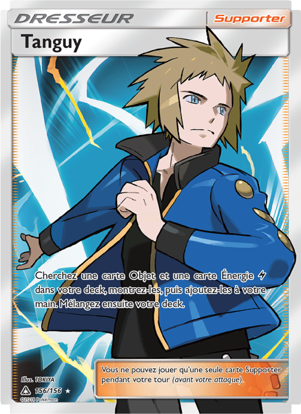 Tanguy 156 — Ultra Prism (French Pokémon TCG card)