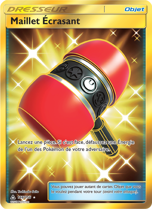 Maillet Écrasant 166 — Ultra Prism (French Pokémon TCG card)