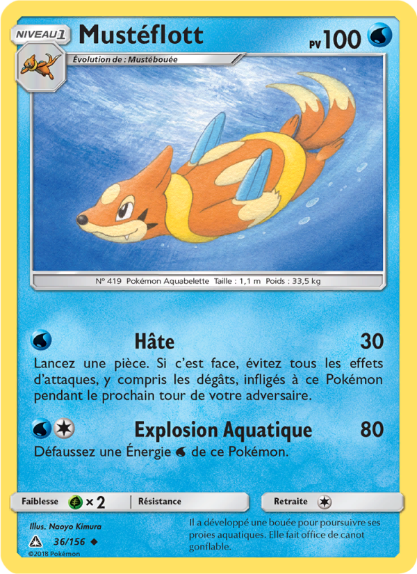 Mustéflott 36 — Ultra Prism (French Pokémon TCG card)