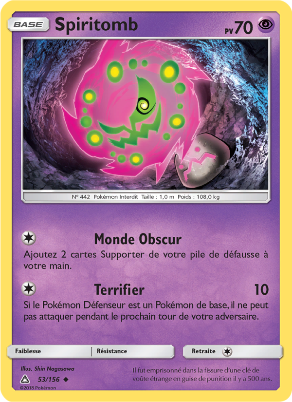 Spiritomb 53 — Ultra Prism (French Pokémon TCG card)