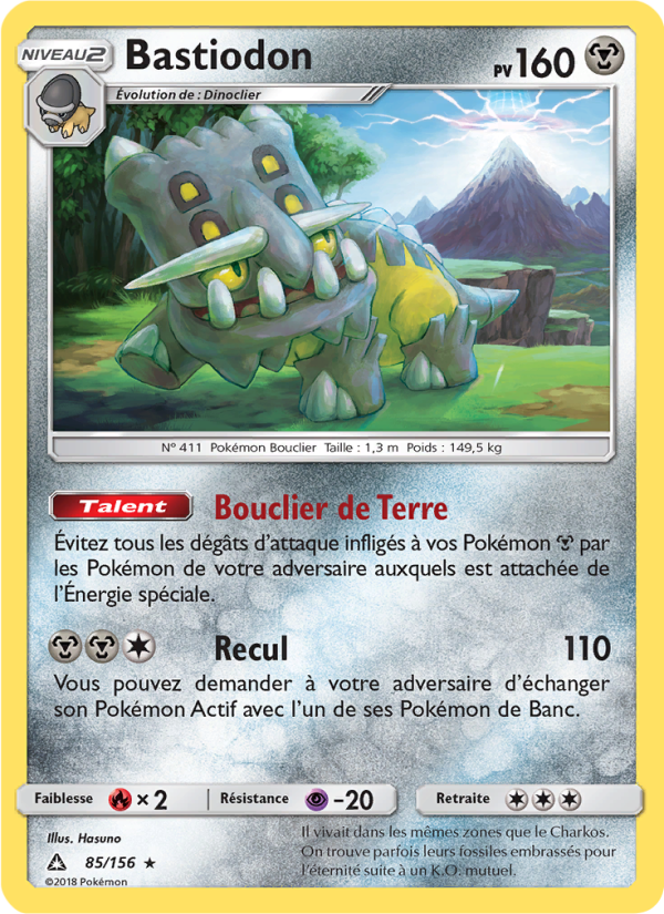 Bastiodon 85 — Ultra Prism (French Pokémon TCG card)