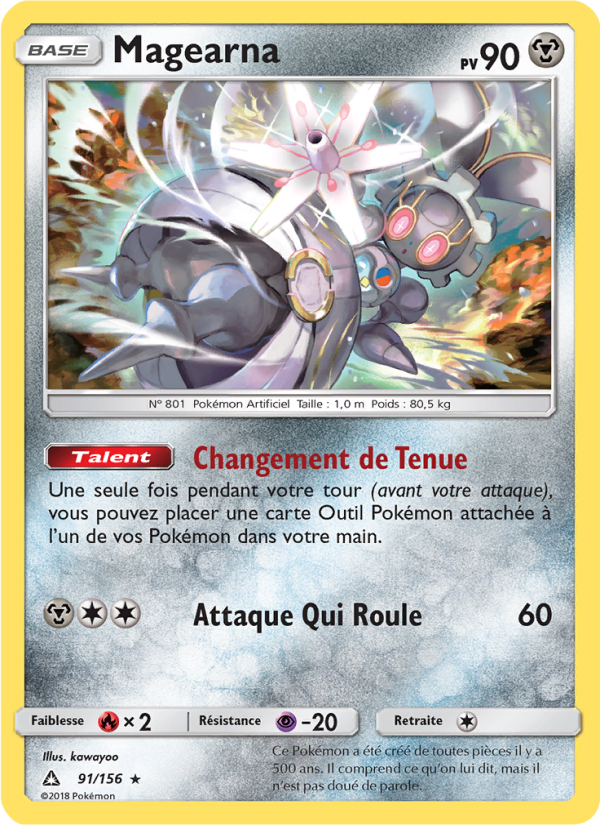 Magearna 91 — Ultra Prism (French Pokémon TCG card)