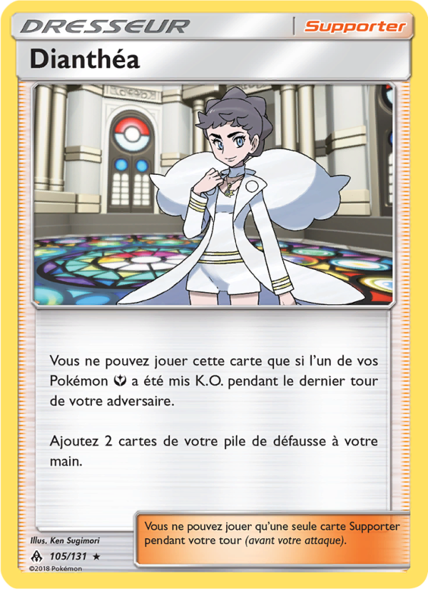 Dianthéa 105 — Grauen Der Lichtfinsternis (French Pokémon TCG card)