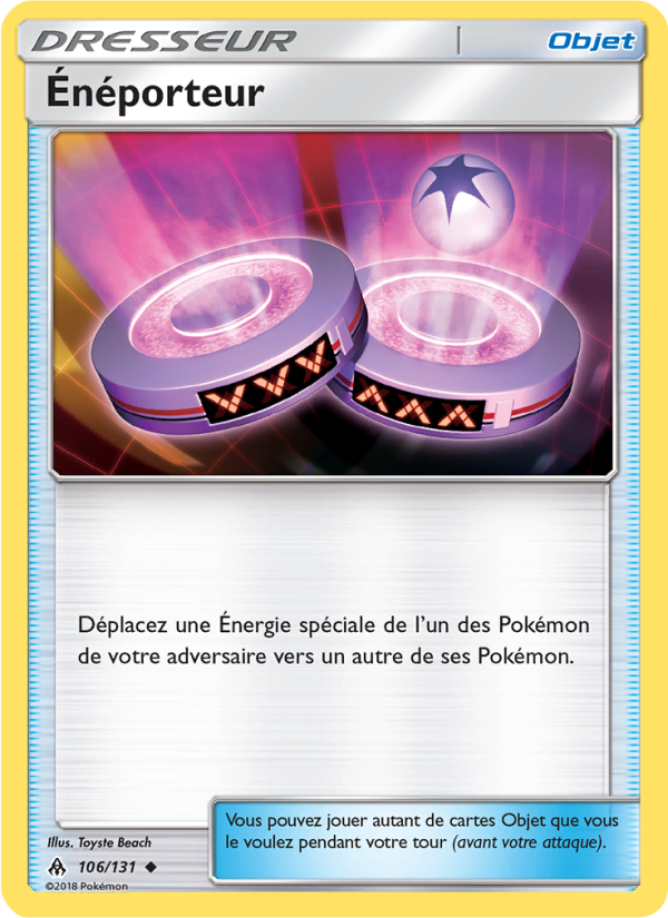 Énéporteur 106 — Grauen Der Lichtfinsternis (French Pokémon TCG card)