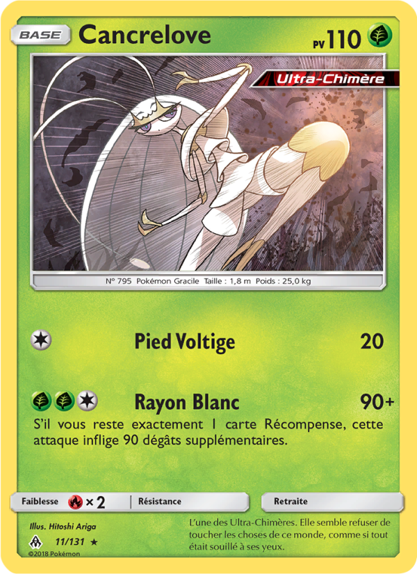 Cancrelove 11 — Grauen Der Lichtfinsternis (French Pokémon TCG card)