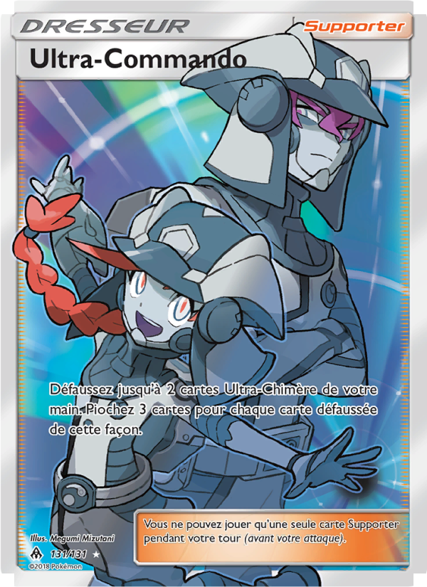 Ultra-Commando 131 — Grauen Der Lichtfinsternis (French Pokémon TCG card)