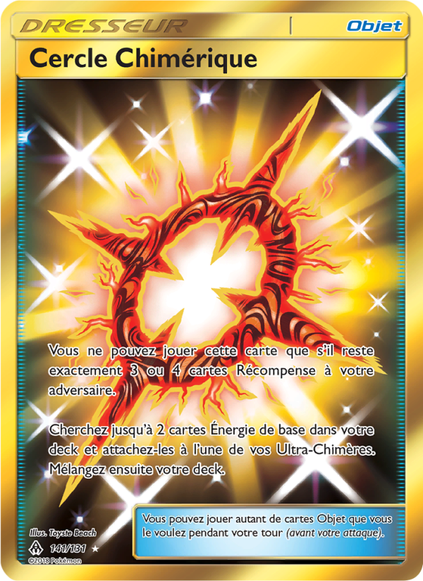 Cercle Chimérique 141 — Grauen Der Lichtfinsternis (French Pokémon TCG card)
