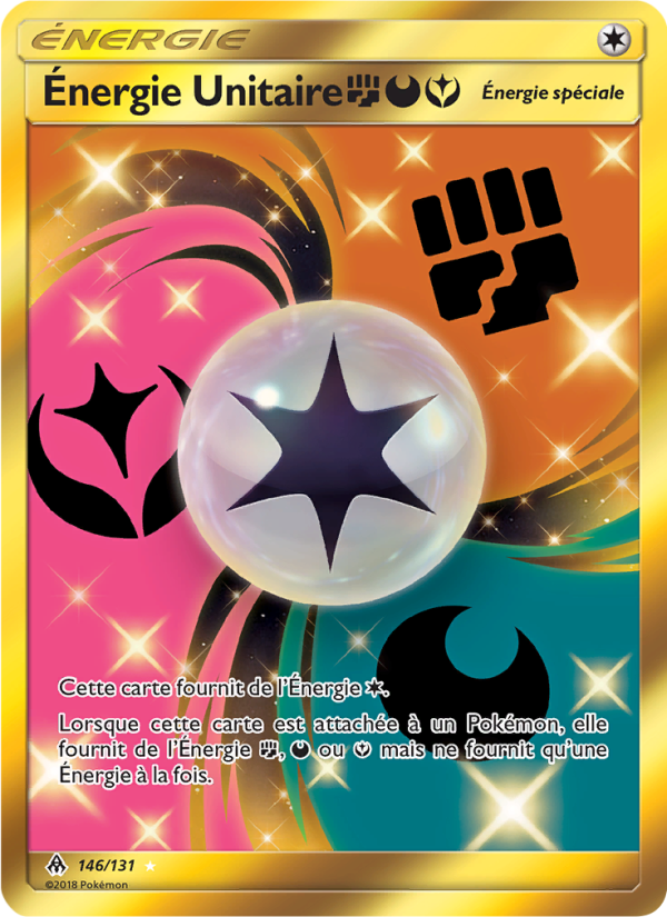 Énergie Unitaire FightingDarknessFairy 146 — Grauen Der Lichtfinsternis (French Pokémon TCG card)