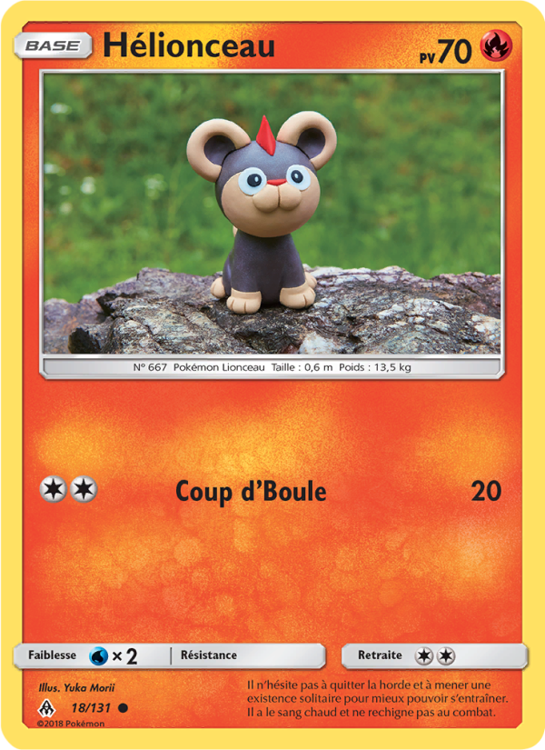 Hélionceau 18 — Grauen Der Lichtfinsternis (French Pokémon TCG card)