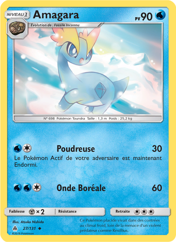 Amagara 27 — Grauen Der Lichtfinsternis (French Pokémon TCG card)