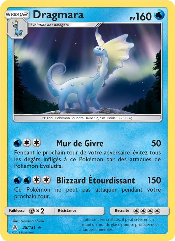 Dragmara 28 — Grauen Der Lichtfinsternis (French Pokémon TCG card)