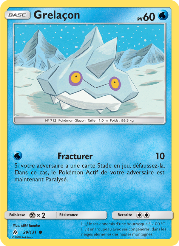 Grelaçon 29 — Grauen Der Lichtfinsternis (French Pokémon TCG card)