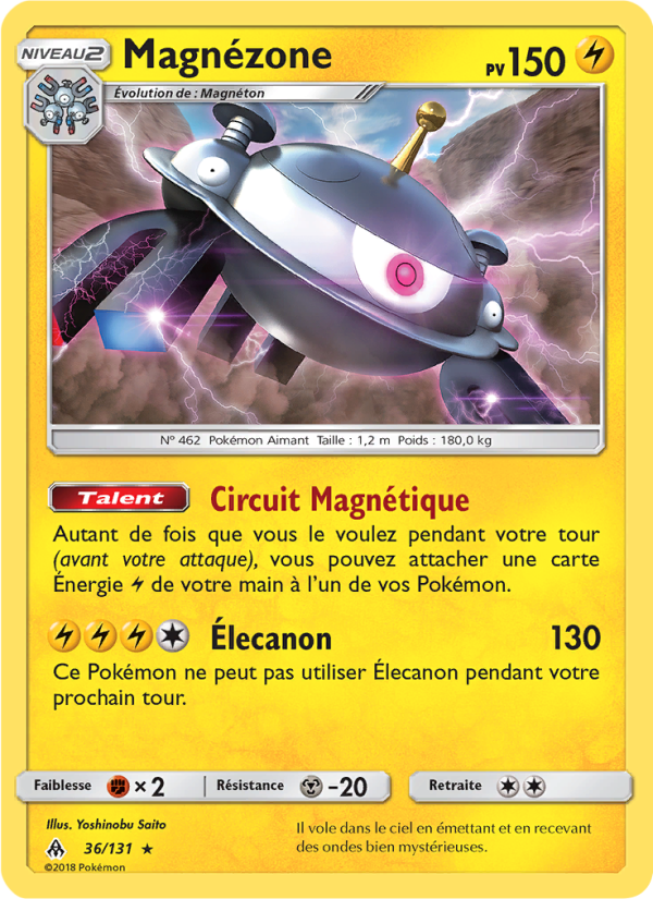 Magnézone 36 — Grauen Der Lichtfinsternis (French Pokémon TCG card)
