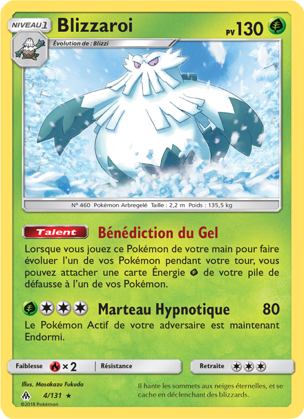 Blizzaroi 4 — Grauen Der Lichtfinsternis (French Pokémon TCG card)