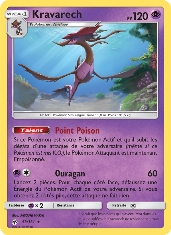 Kravarech 53 — Grauen Der Lichtfinsternis (French Pokémon TCG card)