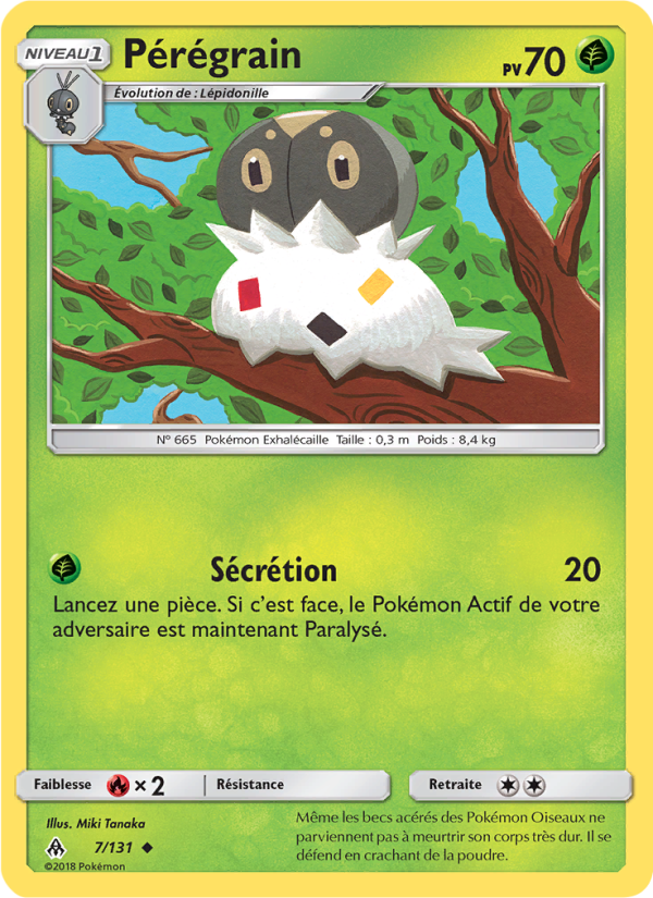 Pérégrain 7 — Grauen Der Lichtfinsternis (French Pokémon TCG card)