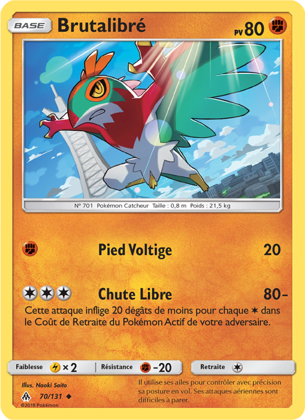Brutalibré 70 — Grauen Der Lichtfinsternis (French Pokémon TCG card)