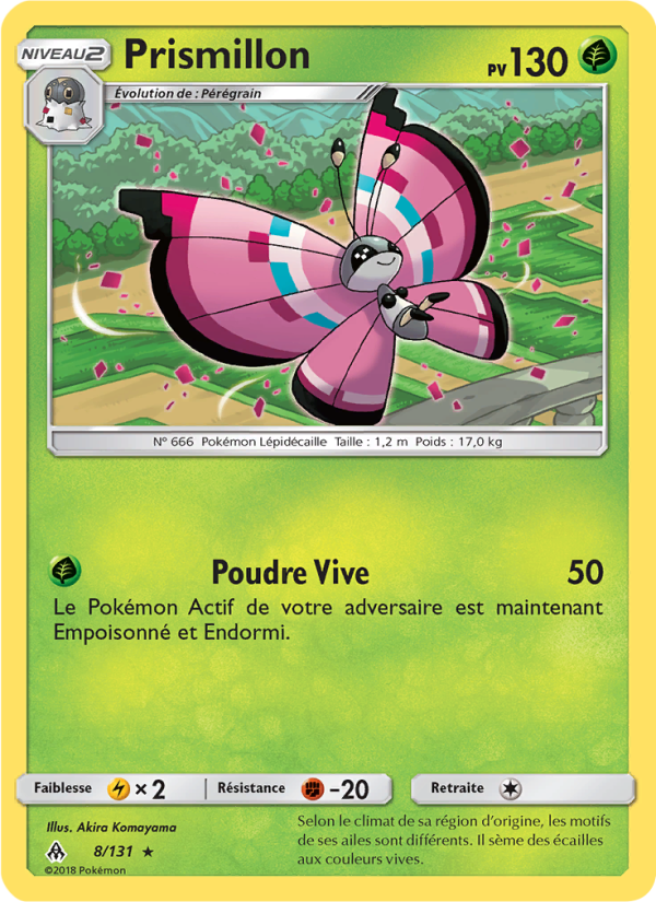 Prismillon 8 — Grauen Der Lichtfinsternis (French Pokémon TCG card)