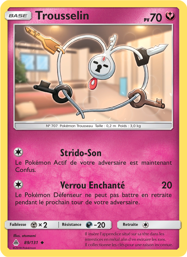 Trousselin 89 — Grauen Der Lichtfinsternis (French Pokémon TCG card)