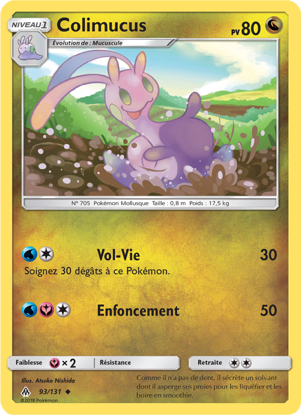 Colimucus 93 — Grauen Der Lichtfinsternis (French Pokémon TCG card)