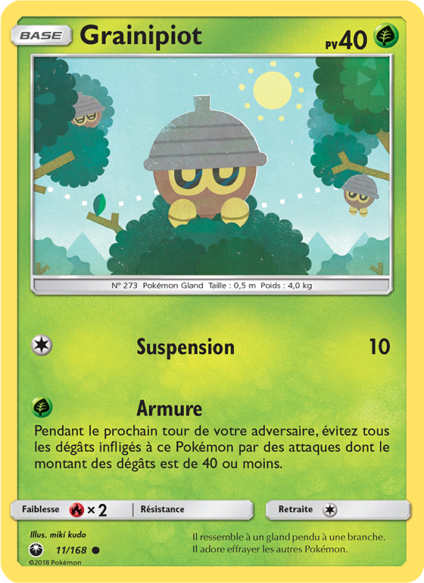 Grainipiot 11 — Celestial Storm (French Pokémon TCG card)
