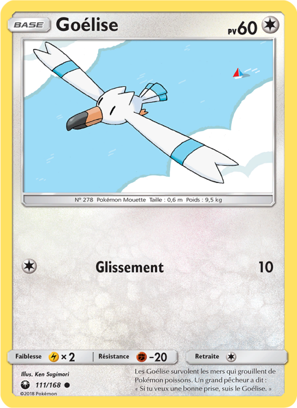 Goélise 111 — Celestial Storm (French Pokémon TCG card)