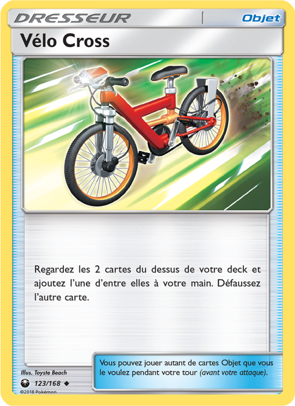 Vélo Cross 123 — Celestial Storm (French Pokémon TCG card)