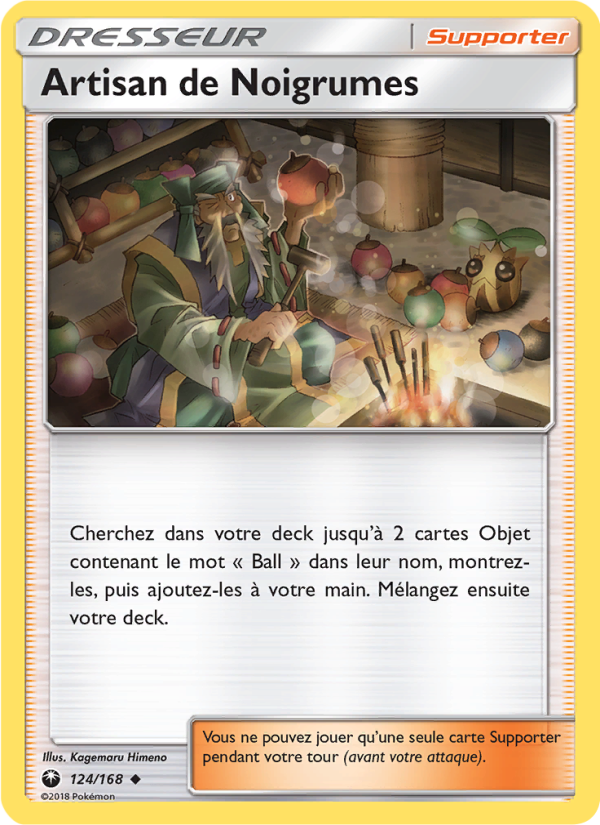 Artisan de Noigrumes 124 — Celestial Storm (French Pokémon TCG card)