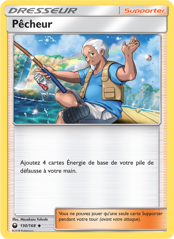 Pêcheur 130 — Celestial Storm (French Pokémon TCG card)