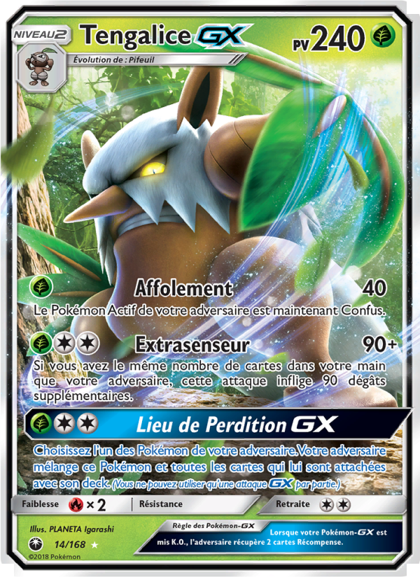 Tengalice GX 14 — Celestial Storm (French Pokémon TCG card)