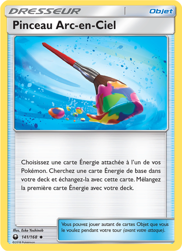 Pinceau Arc-en-Ciel 141 — Celestial Storm (French Pokémon TCG card)