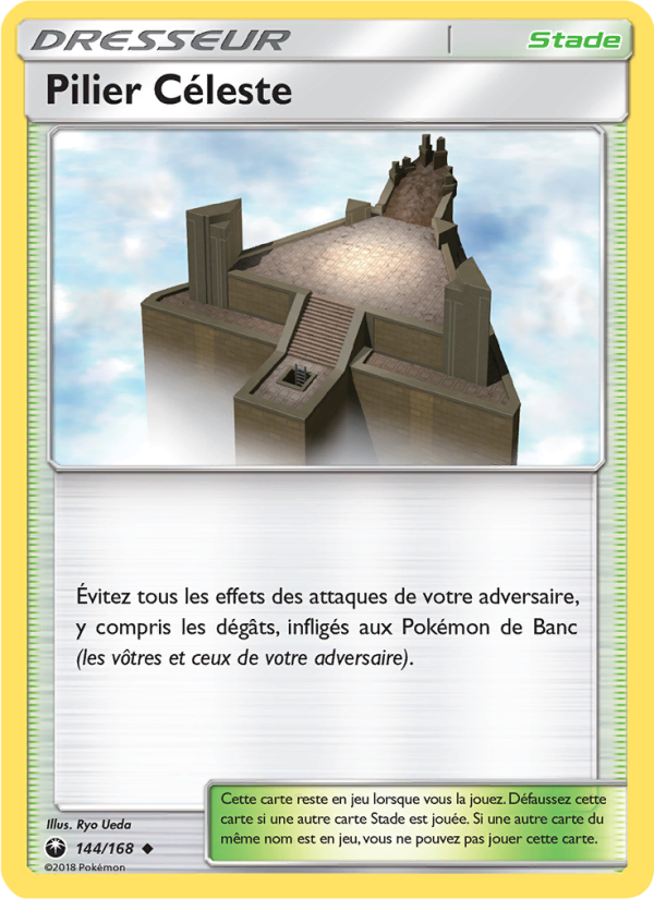 Pilier Céleste 144 — Celestial Storm (French Pokémon TCG card)