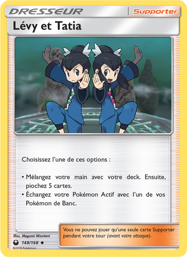 Lévy et Tatia 148 — Celestial Storm (French Pokémon TCG card)