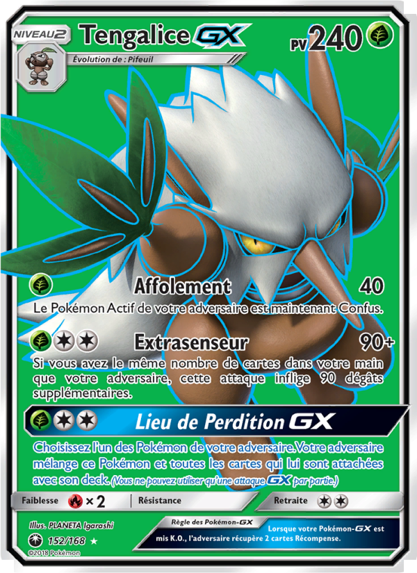 Tengalice GX 152 — Celestial Storm (French Pokémon TCG card)