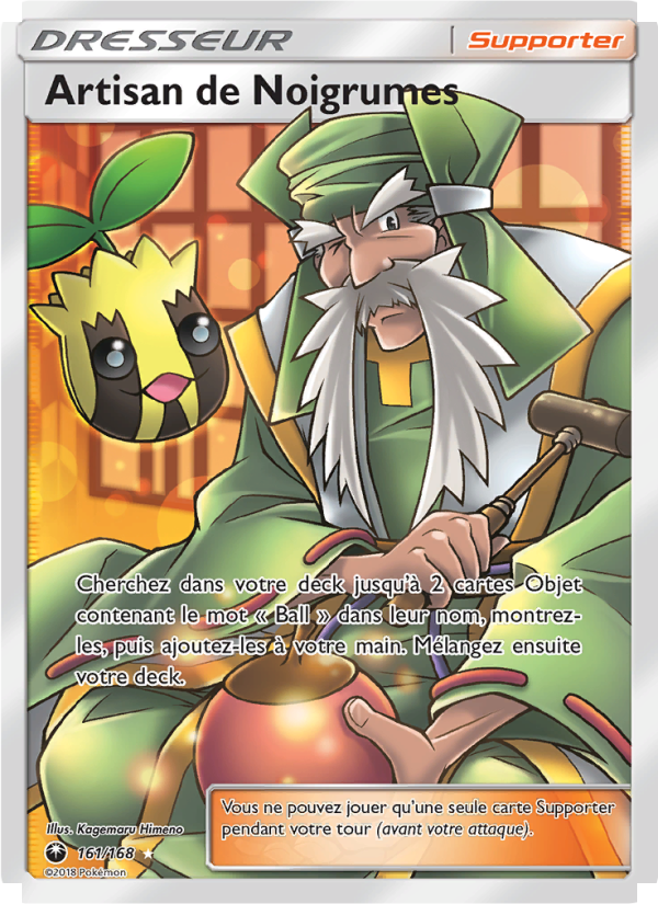 Artisan de Noigrumes 161 — Celestial Storm (French Pokémon TCG card)