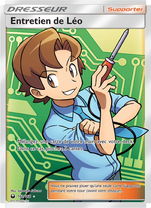 Entretien de Léo 162 — Celestial Storm (French Pokémon TCG card)