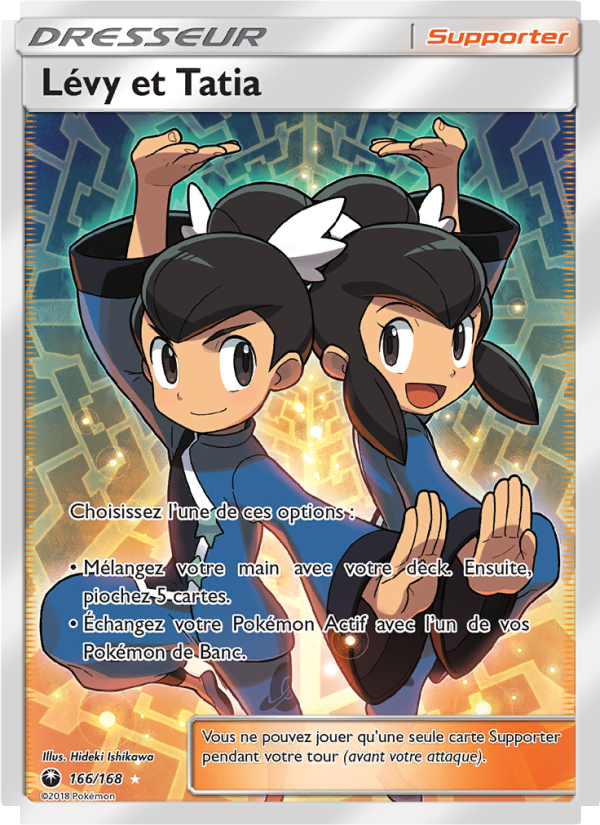 Lévy et Tatia 166 — Celestial Storm (French Pokémon TCG card)