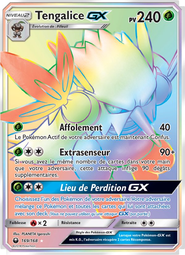 Tengalice GX 169 — Celestial Storm (French Pokémon TCG card)