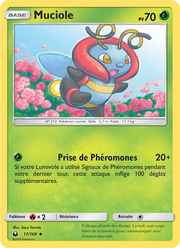 Muciole 17 — Celestial Storm (French Pokémon TCG card)