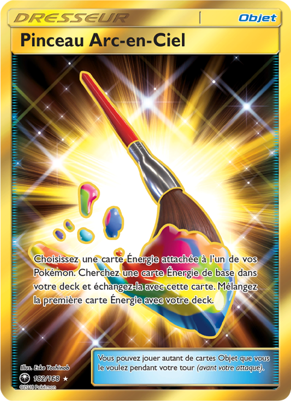 Pinceau Arc-en-Ciel 182 — Celestial Storm (French Pokémon TCG card)