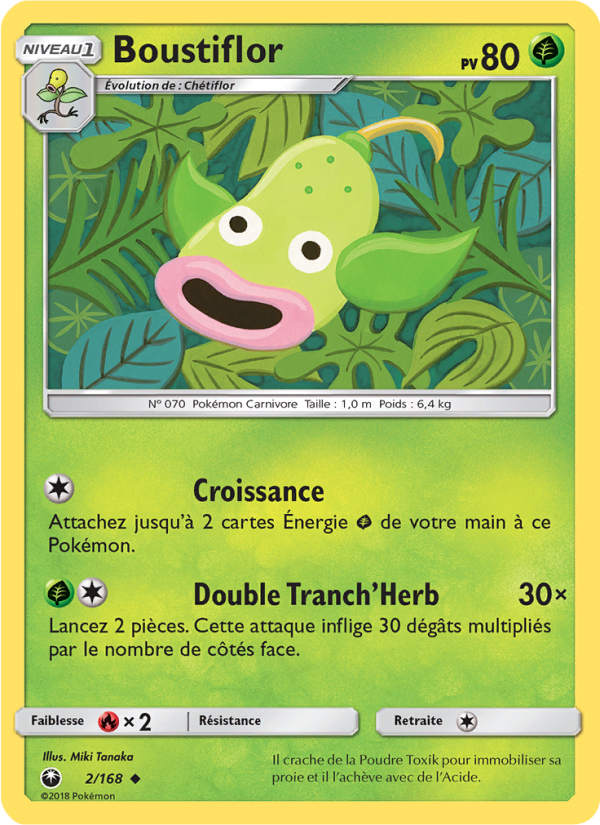 Boustiflor 2 — Celestial Storm (French Pokémon TCG card)