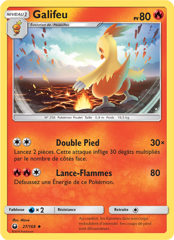 Galifeu 27 — Celestial Storm (French Pokémon TCG card)