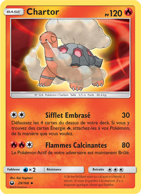 Chartor 29 — Celestial Storm (French Pokémon TCG card)