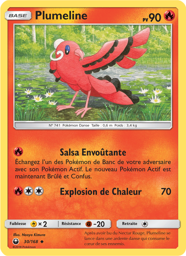 Plumeline 30 — Celestial Storm (French Pokémon TCG card)
