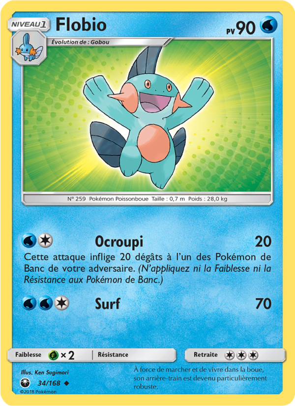 Flobio 34 — Celestial Storm (French Pokémon TCG card)