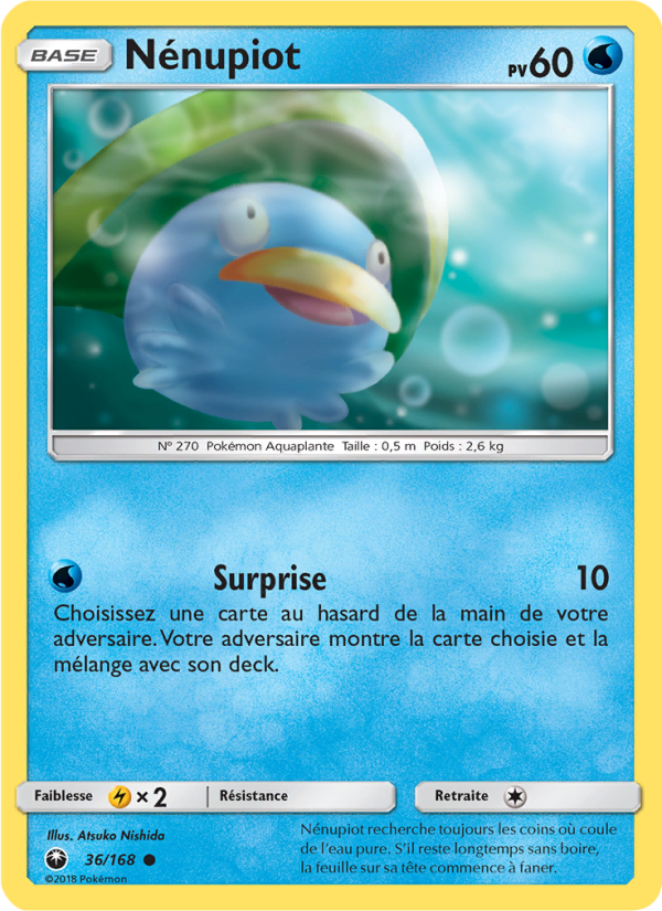 Nénupiot 36 — Celestial Storm (French Pokémon TCG card)
